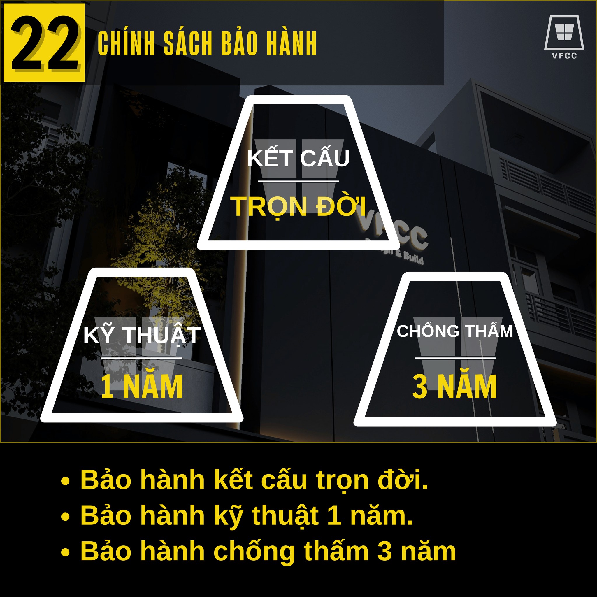 VFCC Bảo hành