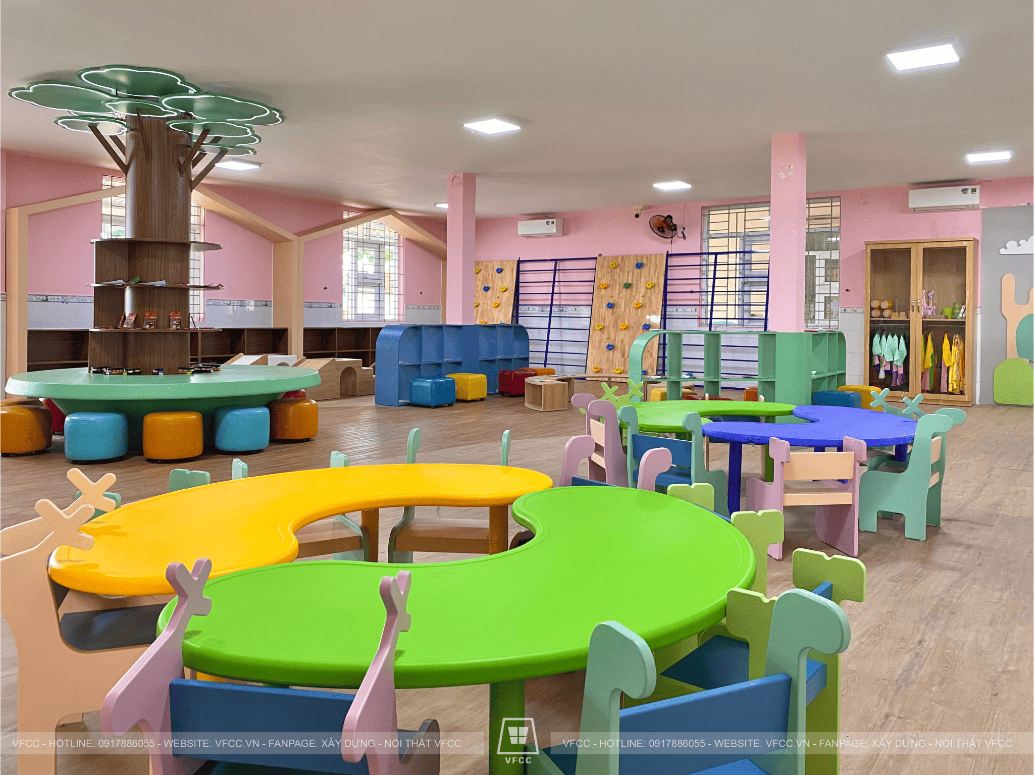 Thư viện - Trường Mầm non Hoa Hồng